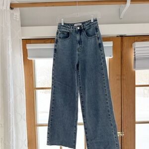 WeWoreWhat Blue Flare & Wide Leg Jeans